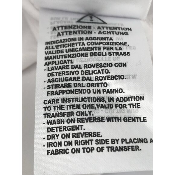 Conte Of Florence Turtleneck Wonens Size Medium White Embellished Apres Ski - Picture 14 of 15